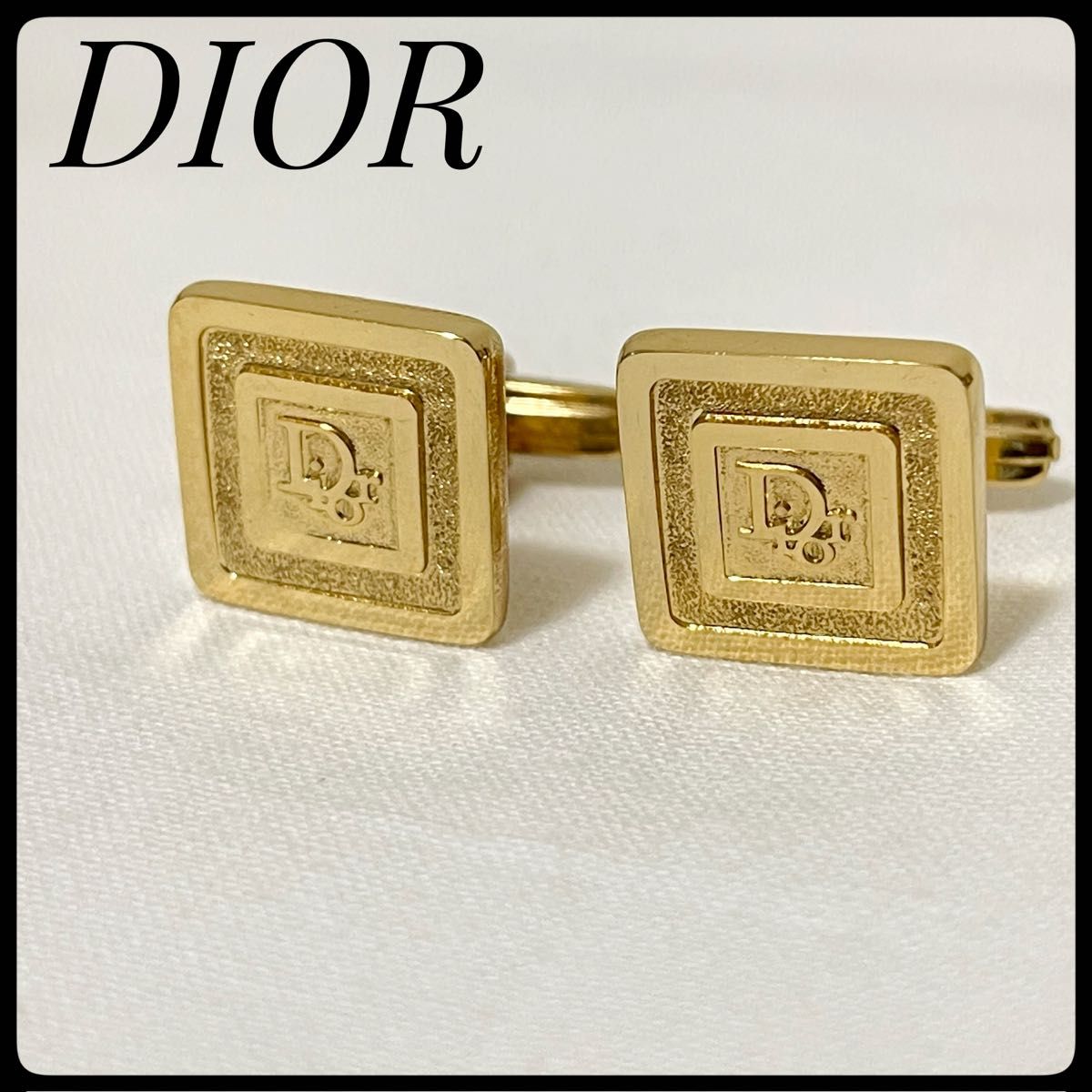クリスチャン ディオール dior カフリンクス カフスボタン クリスチャン ディオール dior カフリンクス カフスボタン