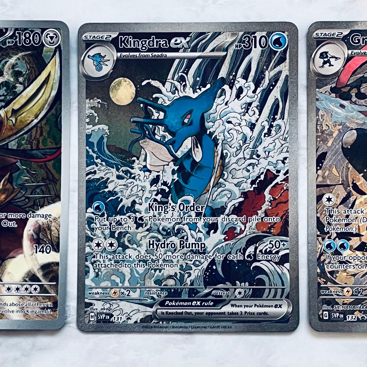 ゲッコウガex キングドラex ドドゲザン PROMO 海外版 英語版 ② ゲッコウガex キングドラex ドドゲザン PROMO 海外版 英語版 ②