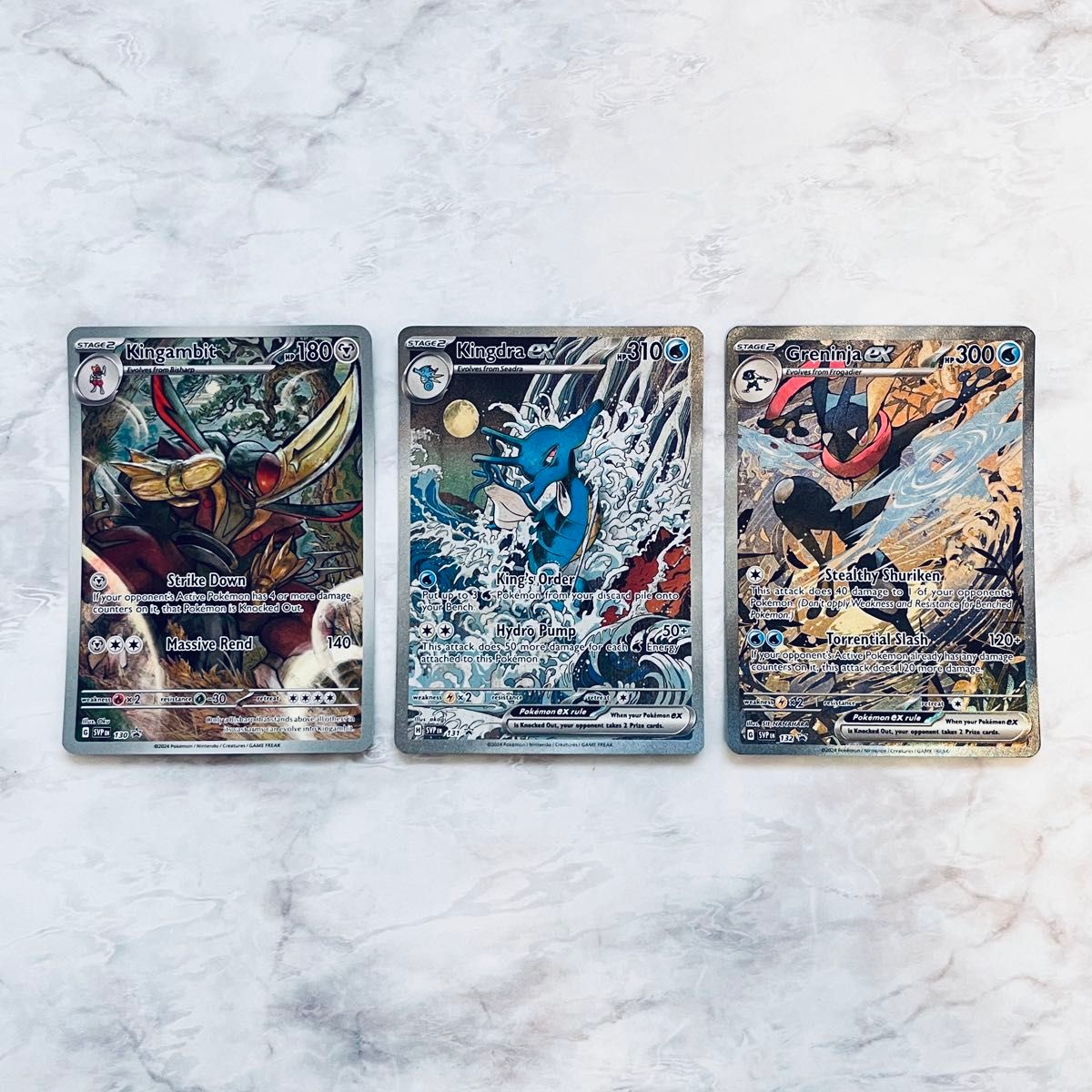ゲッコウガex キングドラex ドドゲザン PROMO 海外版 英語版 ① ゲッコウガex キングドラex ドドゲザン PROMO 海外版 英語版 ①