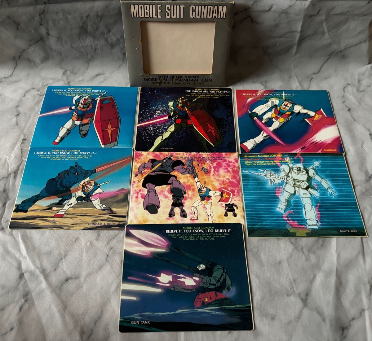 カバヤ食品 機動戦士ガンダム MOBILE SUIT GUNDAM ステッカー カバヤ食品 機動戦士ガンダム MOBILE SUIT GUNDAM ステッカー