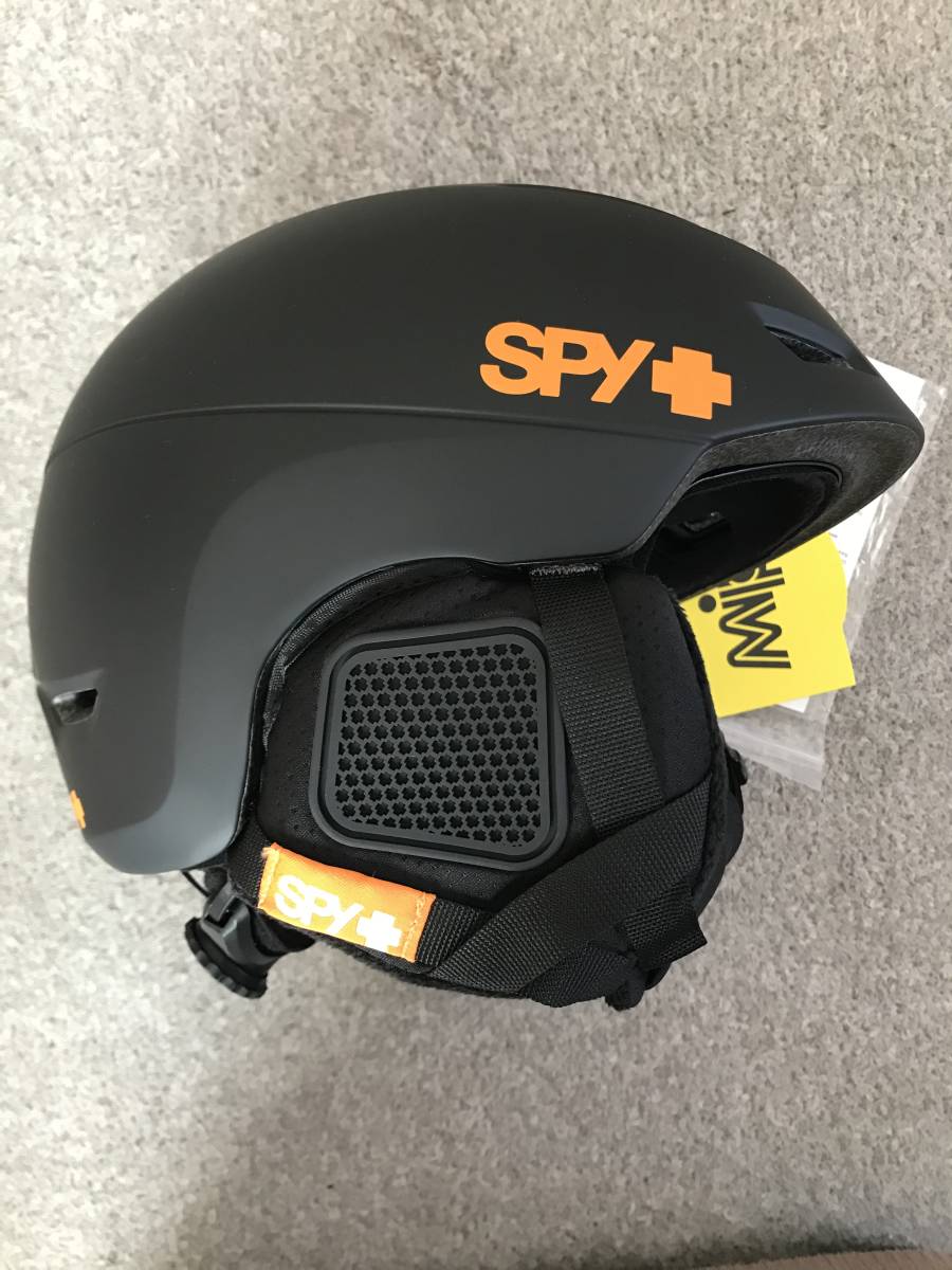 新品 SPY スパイ Sサイズ ヘルメット 黒 SENDER スキー スノーボード スノーモービル 51-55cm ラスト 新品 SPY スパイ Sサイズ ヘルメット 黒 SENDER スキー