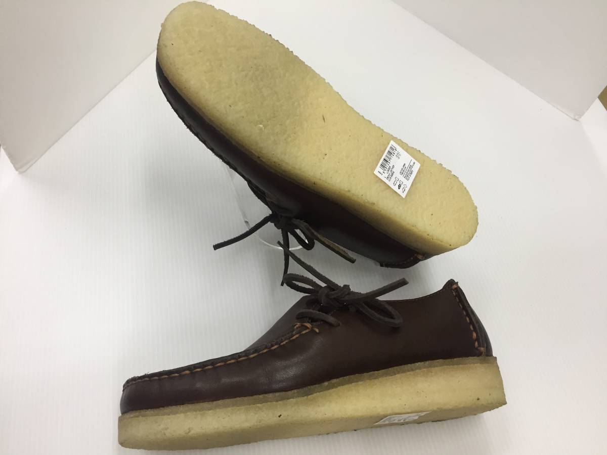 * Clarks Rugger ebony leather ( dark brown series ) 23.5cm bargain!!