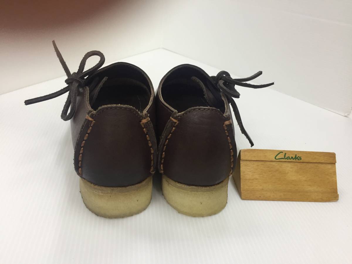 * Clarks Rugger ebony leather ( dark brown series ) 23.5cm bargain!!