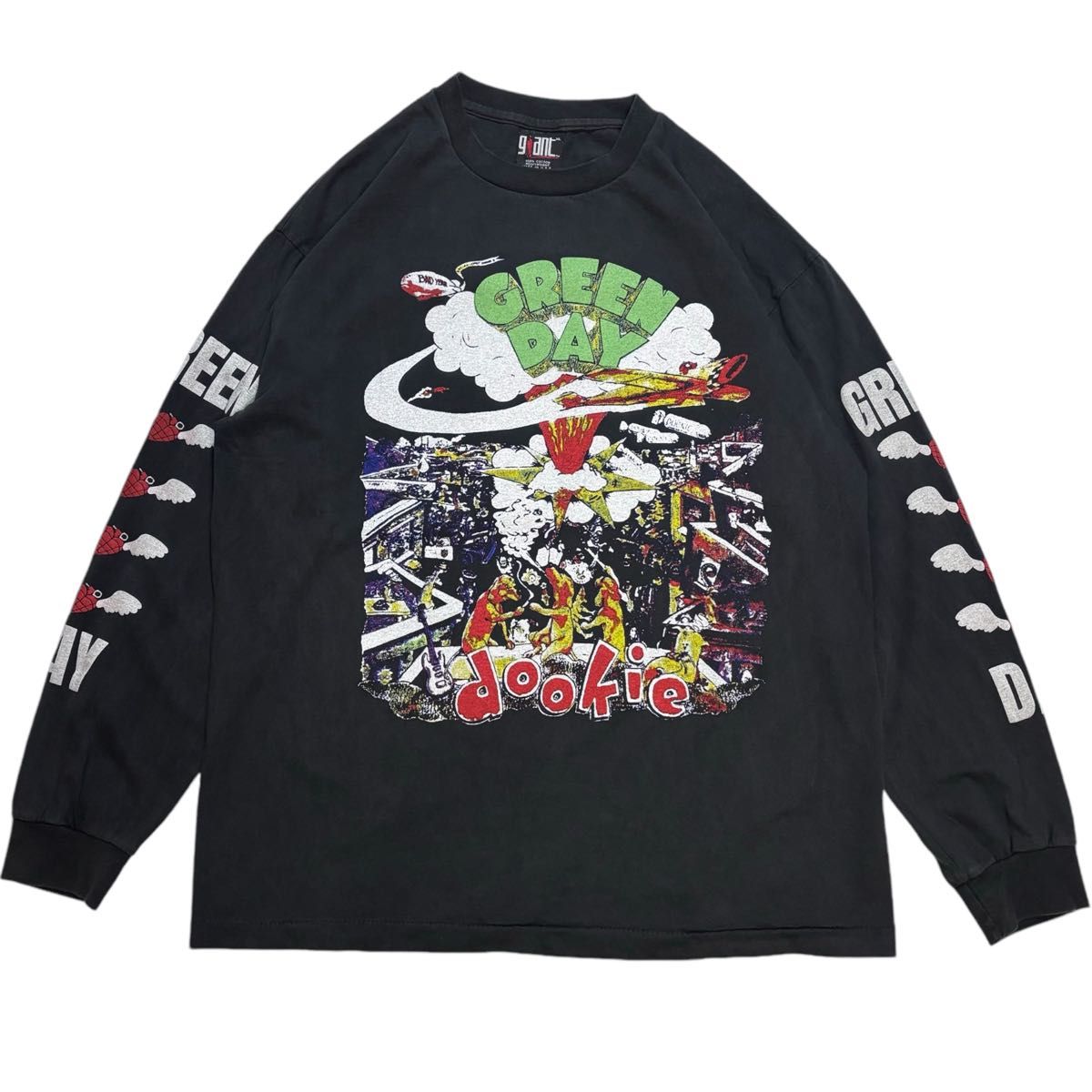 GREEN DAY グリーンデイ dookieロンT 長袖Tシャツ XL③|Yahoo GREEN DAY グリーンデイ dookieロンT 長袖Tシャツ XL③|Yahoo