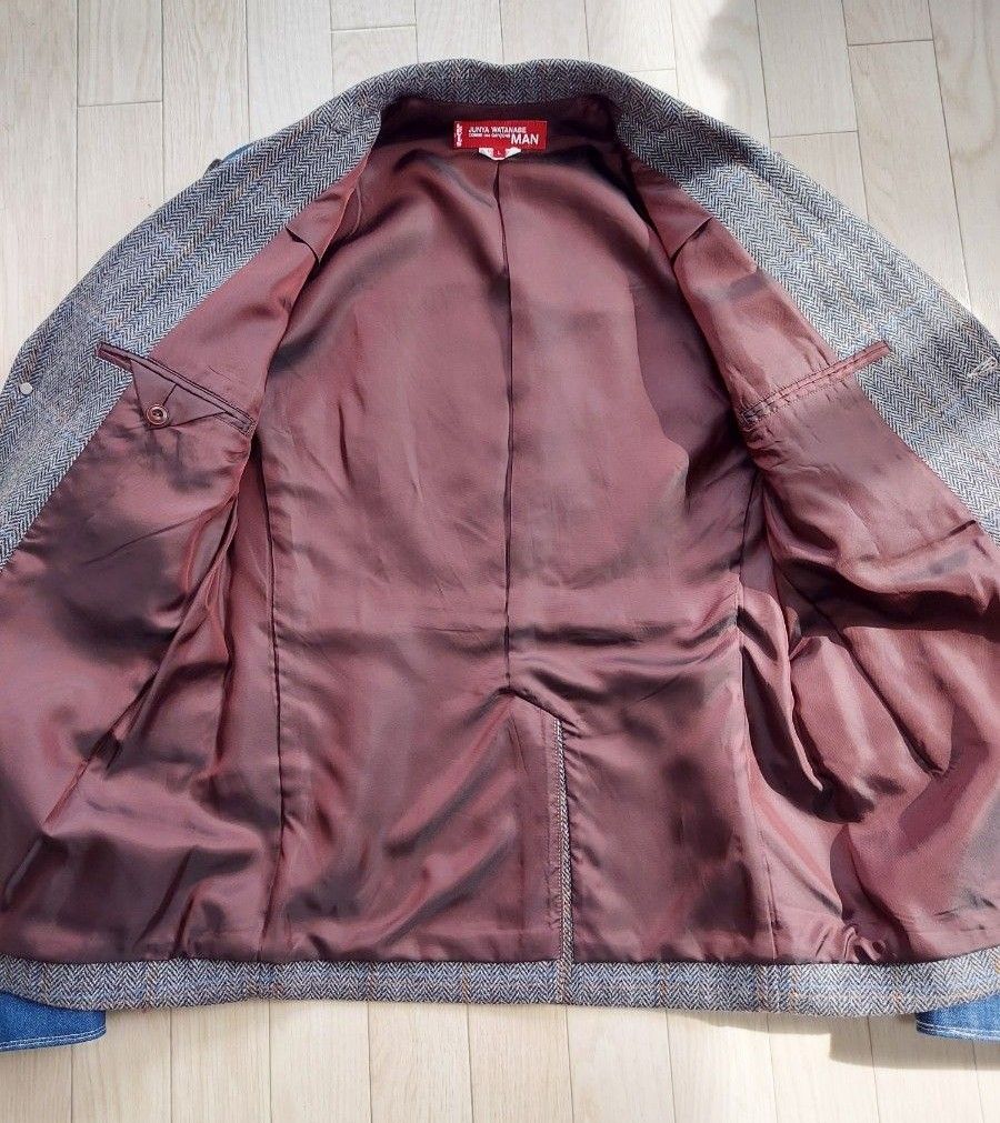 美品】Levi's ~COMME des GARCONS~ ツィード切替デニム 美品】Levi's ~COMME des GARCONS~ ツィード切替デニム