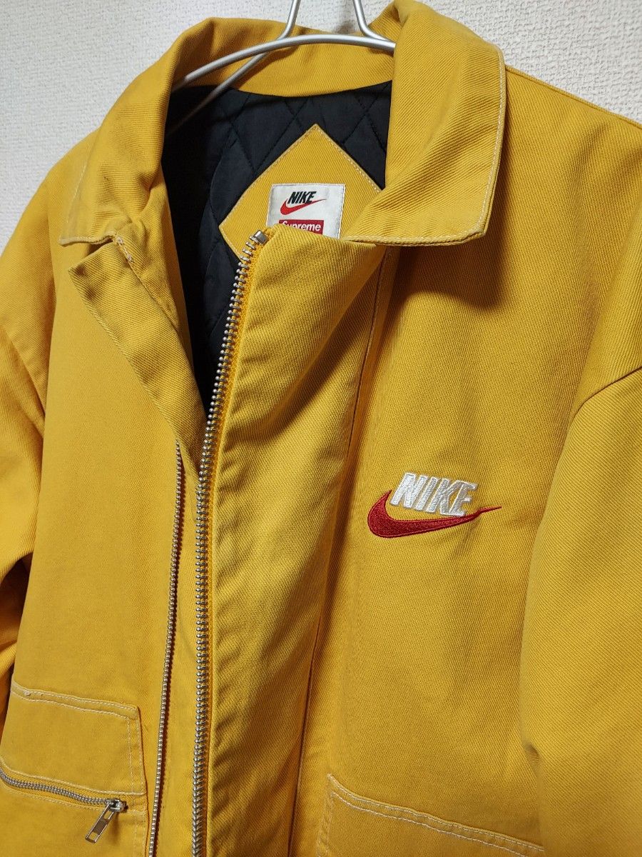 Supreme~ NIKE 限定コラボ 裏キルティング ジャケット Lサイズ Supreme~ NIKE 限定コラボ 裏キルティング ジャケット Lサイズ