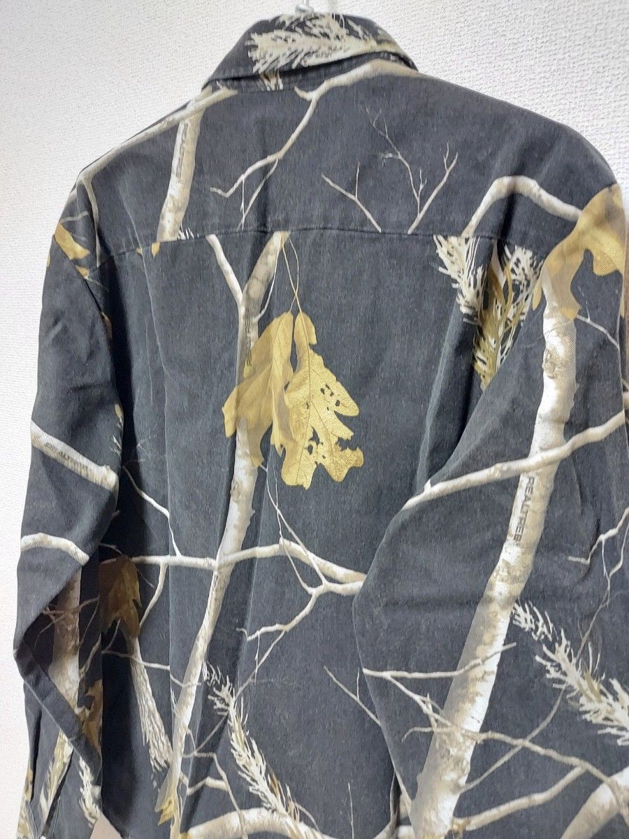 Supreme~ Real Tree 総柄 シャツ M (L-XL相当) 長袖 Supreme~ Real Tree 総柄 シャツ M (L-XL相当) 長袖