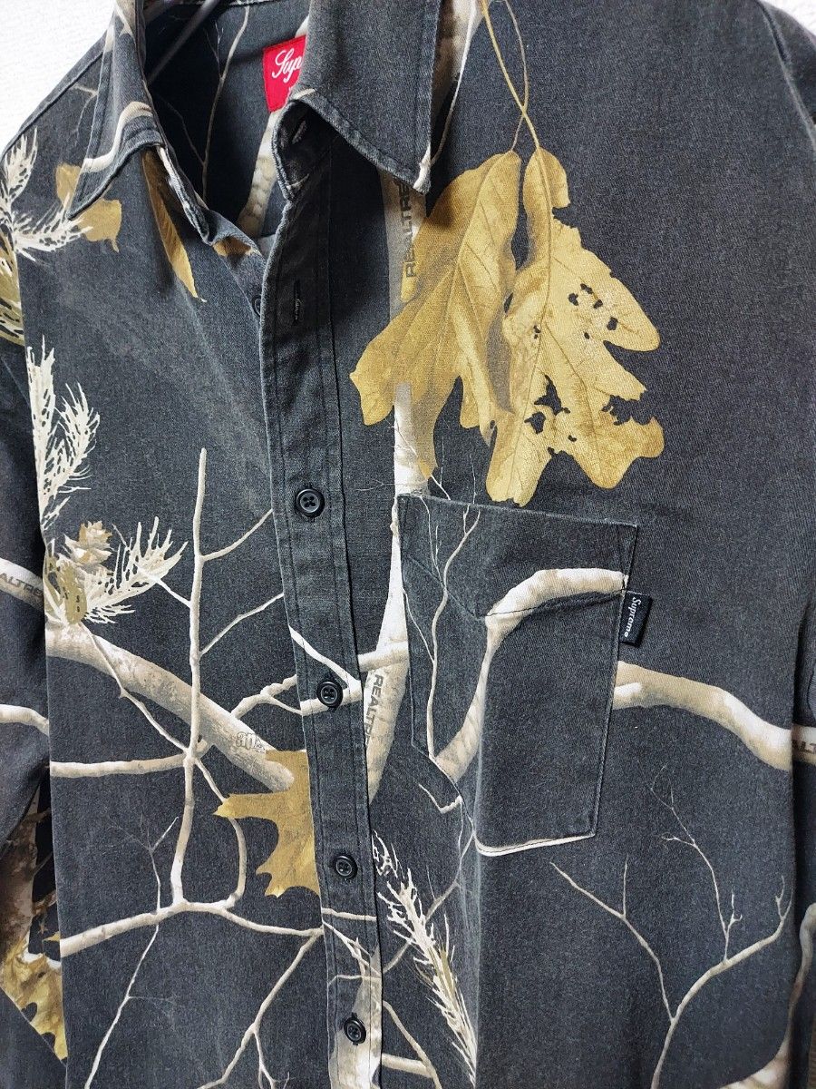Supreme~ Real Tree 総柄 シャツ M (L-XL相当) 長袖 Supreme~ Real Tree 総柄 シャツ M (L-XL相当) 長袖