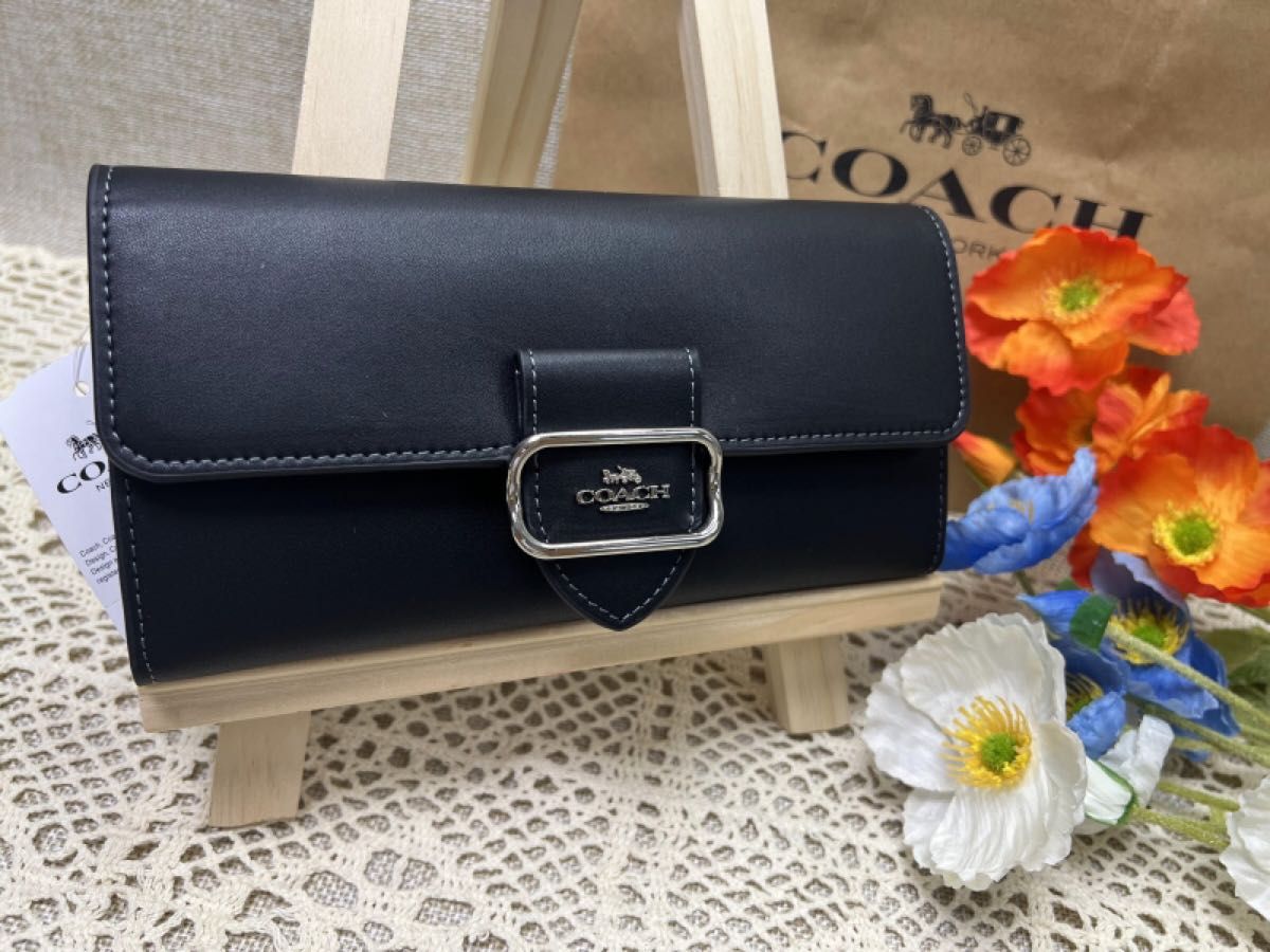 COACH モーガンスリムウォレット 三つ折り長財布 CP243 コーチ 三つ折り 長財布 COACH 財布 モーガン スリム ウォレット