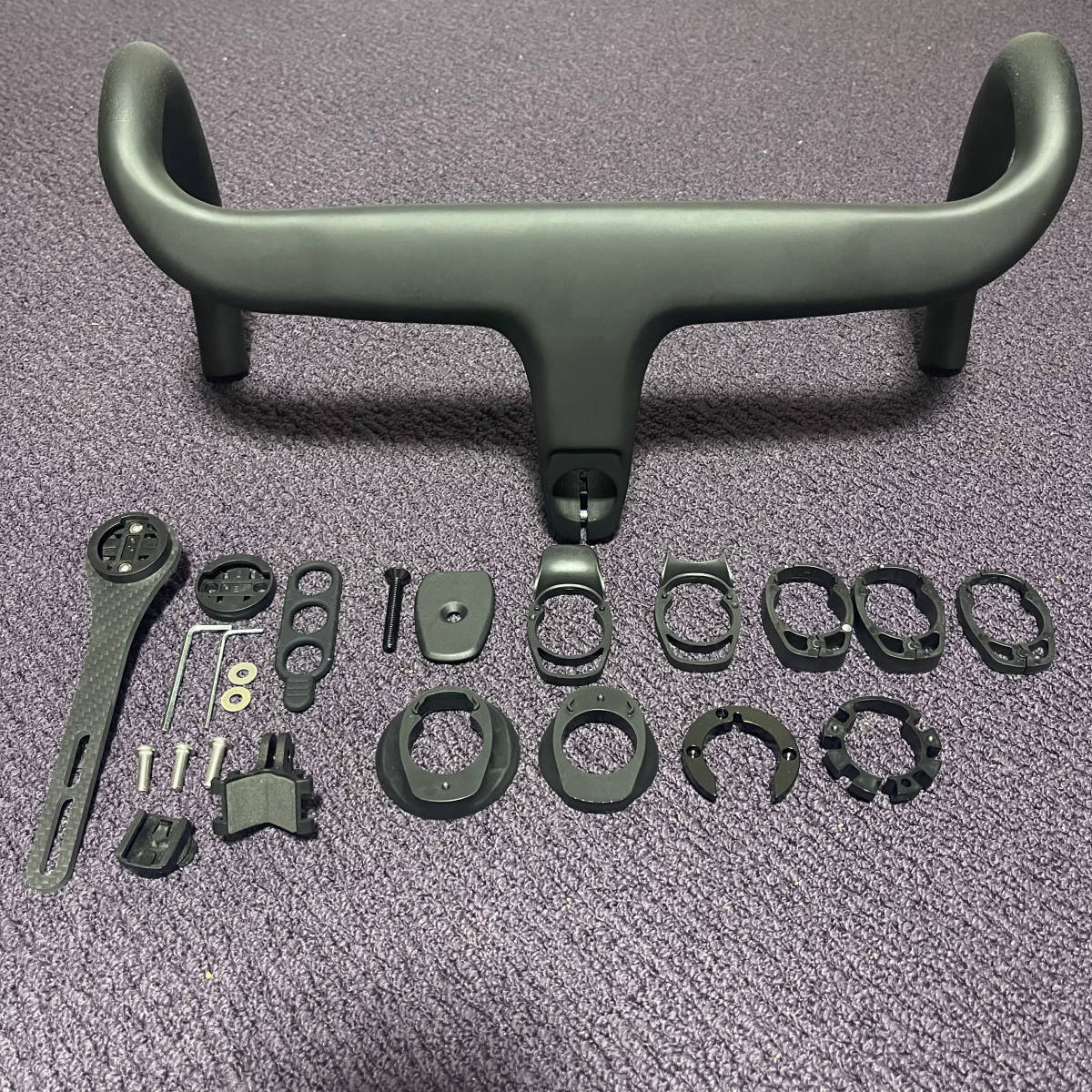 実測399g 内装/外装 両対応 ステム一体型カーボンドロップ 実測399g 内装/外装 両対応 ステム一体型カーボンドロップ