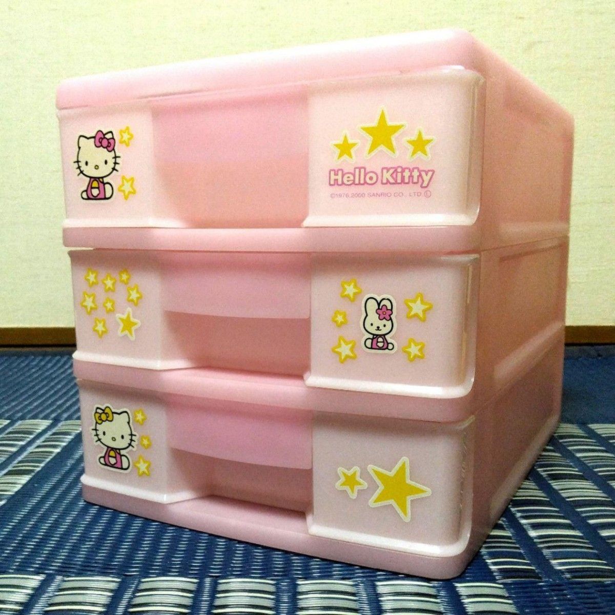 サンリオ ハローキティ キティちゃん 3段 引き出し 平成レトロ サンリオ ハローキティ キティちゃん 3段 引き出し 平成レトロ