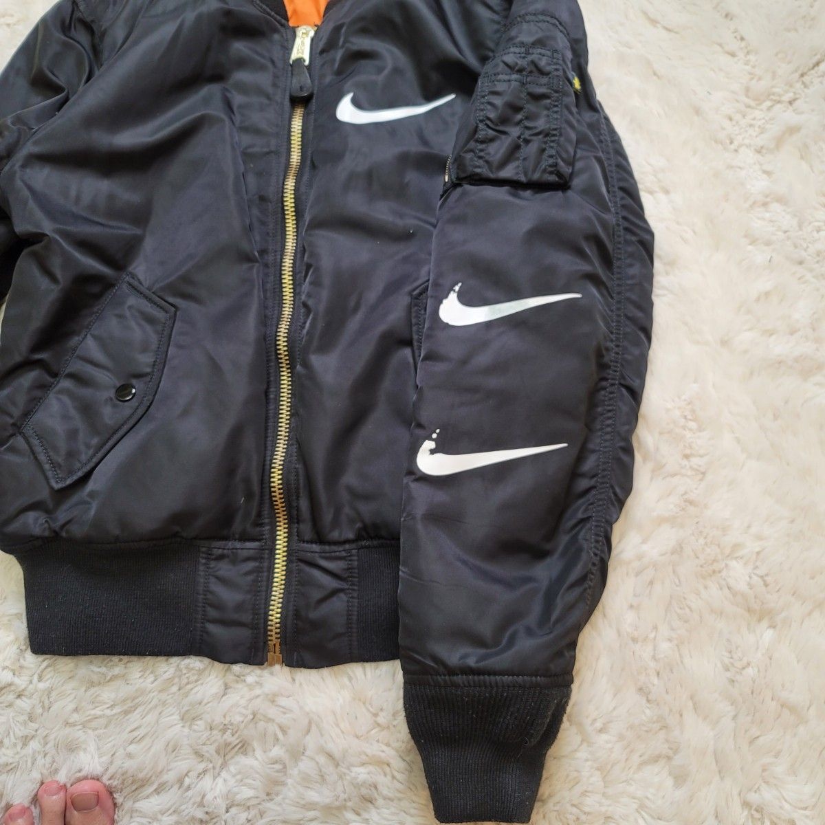NIKE ALPHA MA-1 Industries コラボ ジャケット アルファ NIKE ALPHA MA-1 Industries コラボ ジャケット アルファ