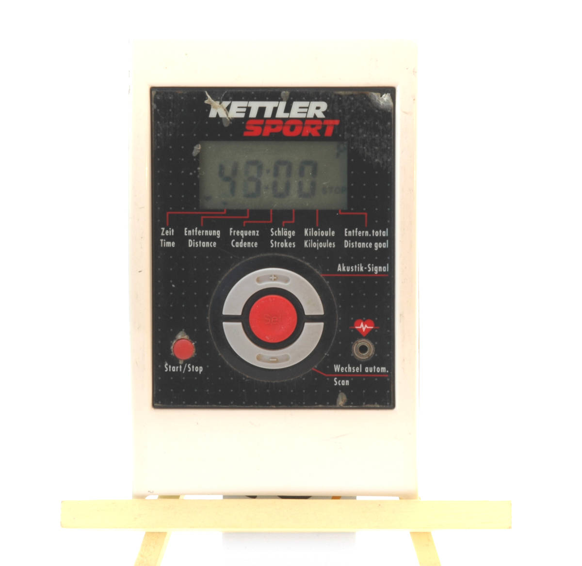 [Immobility][Delivery Free]1990s? KETTLER Rowing Machine Sensor Monitor Unit(Only) ケトラー ローイングマシン センサーのみ[tag0000]_画像1