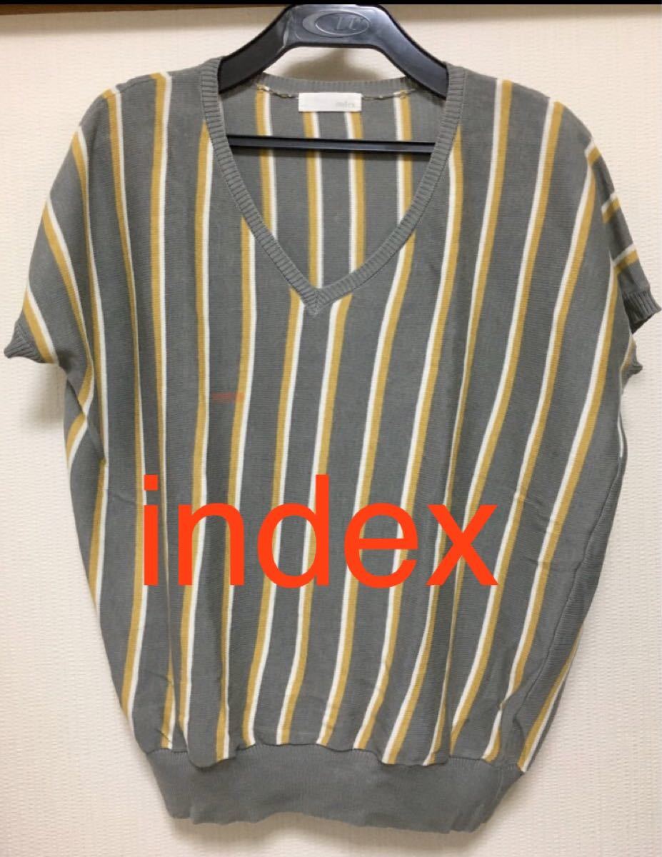 index カットソー　Mサイズ