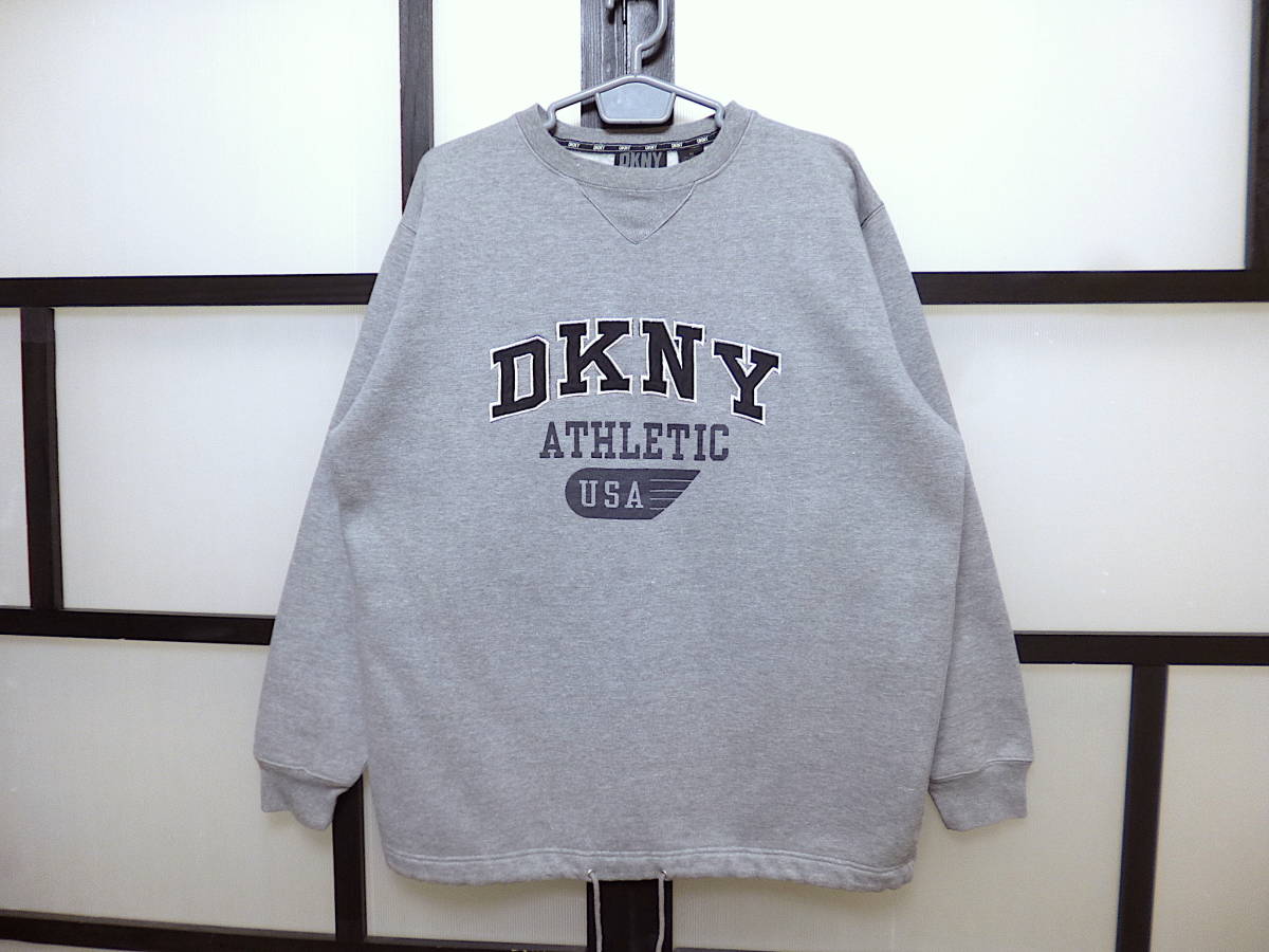 90s DKNY тренировочный / 90 годы Donna Karan New York тренировочные брюки футболка 