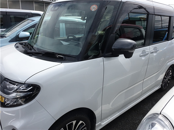 タントLA650S/LA660S ムーヴ LA150S 160S キャンバス LA800S 810S タフト LA900 910S ミライースLA350S 360 ドアミラーカバー光沢カーボン