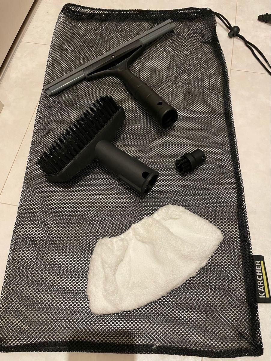 美品♪1度使用♪取扱説明書あり♪ケルヒャースチームクリーナー SC JTK 20 ♪イエロー