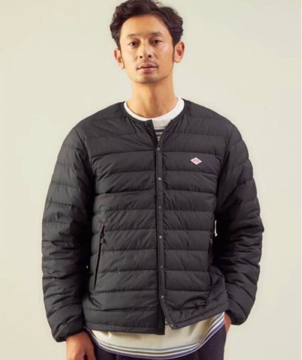 新品 Dantonダントン インナーダウン ジャケット ブラック 新品 Dantonダントン インナーダウン ジャケット ブラック