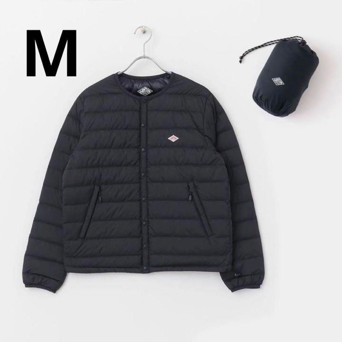 新品 Dantonダントン インナーダウン ジャケット ブラックM 新品 Dantonダントン インナーダウン ジャケット ブラックM