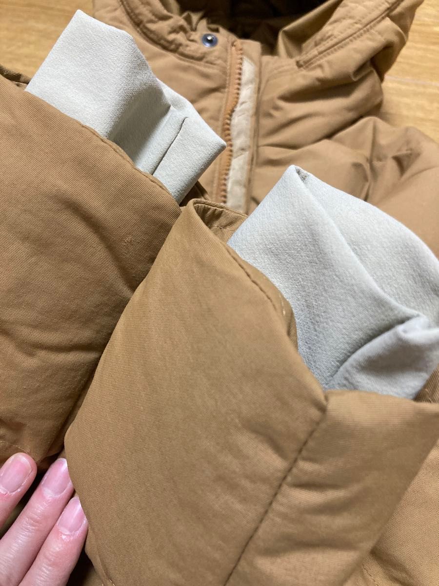 パタゴニア キッズ・ダウンドリフト・パーカ S (7-8) ベージュ パタゴニア キッズ・ダウンドリフト・パーカ S (7-8) ベージュ