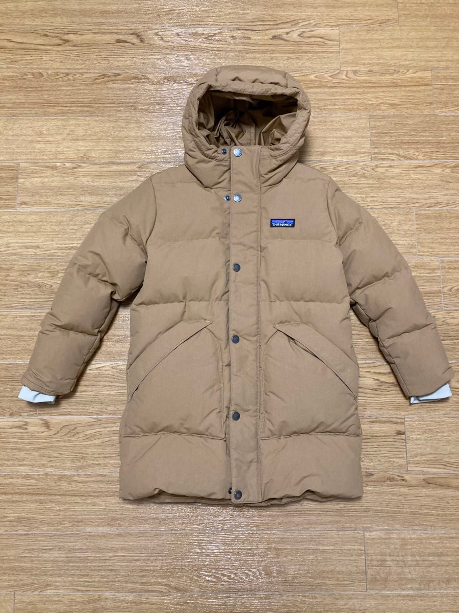 パタゴニア キッズ・ダウンドリフト・パーカ S (7-8) ベージュ パタゴニア キッズ・ダウンドリフト・パーカ S (7-8) ベージュ