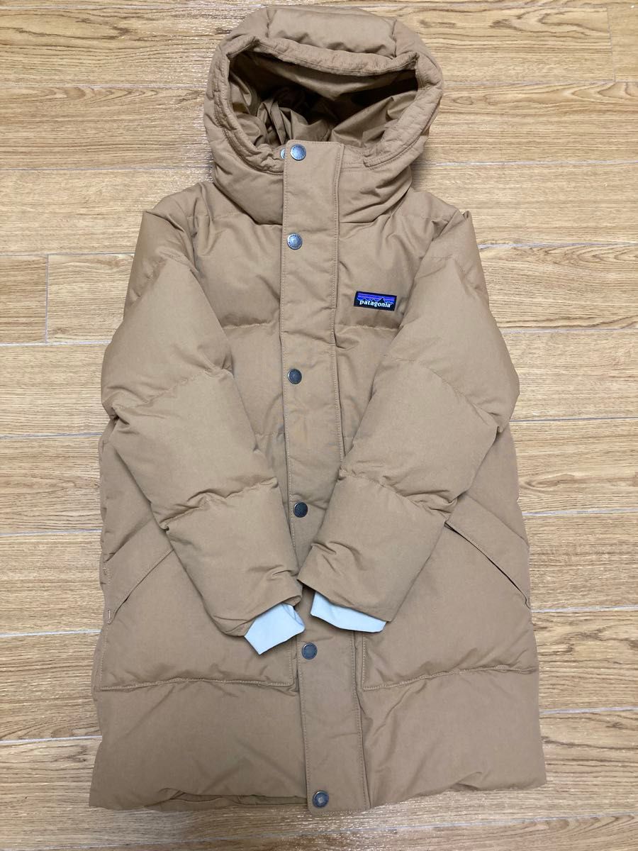 パタゴニア キッズ・ダウンドリフト・パーカ S (7-8) ベージュ パタゴニア キッズ・ダウンドリフト・パーカ S (7-8) ベージュ