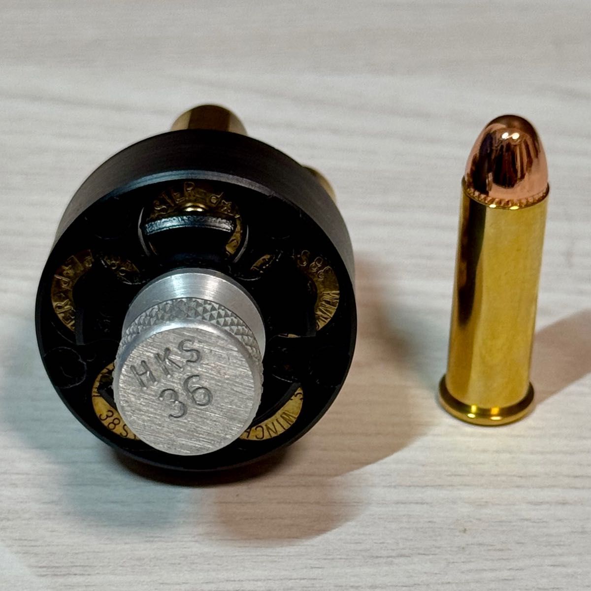 C-Tec 38SPECIAL リアルダミーカートリッジ 6発 各社対応 HKS C-Tec 38SPECIAL リアルダミーカートリッジ 6発 各社対応 HKS