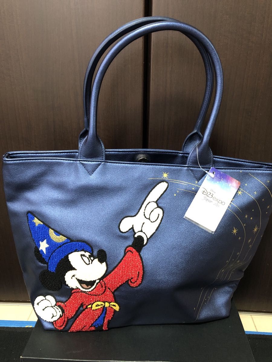 ファンタジア ミッキー トートバッグ サガラ刺繍 ディズニー ファンタジア ミッキー トートバッグ サガラ刺繍 ディズニー