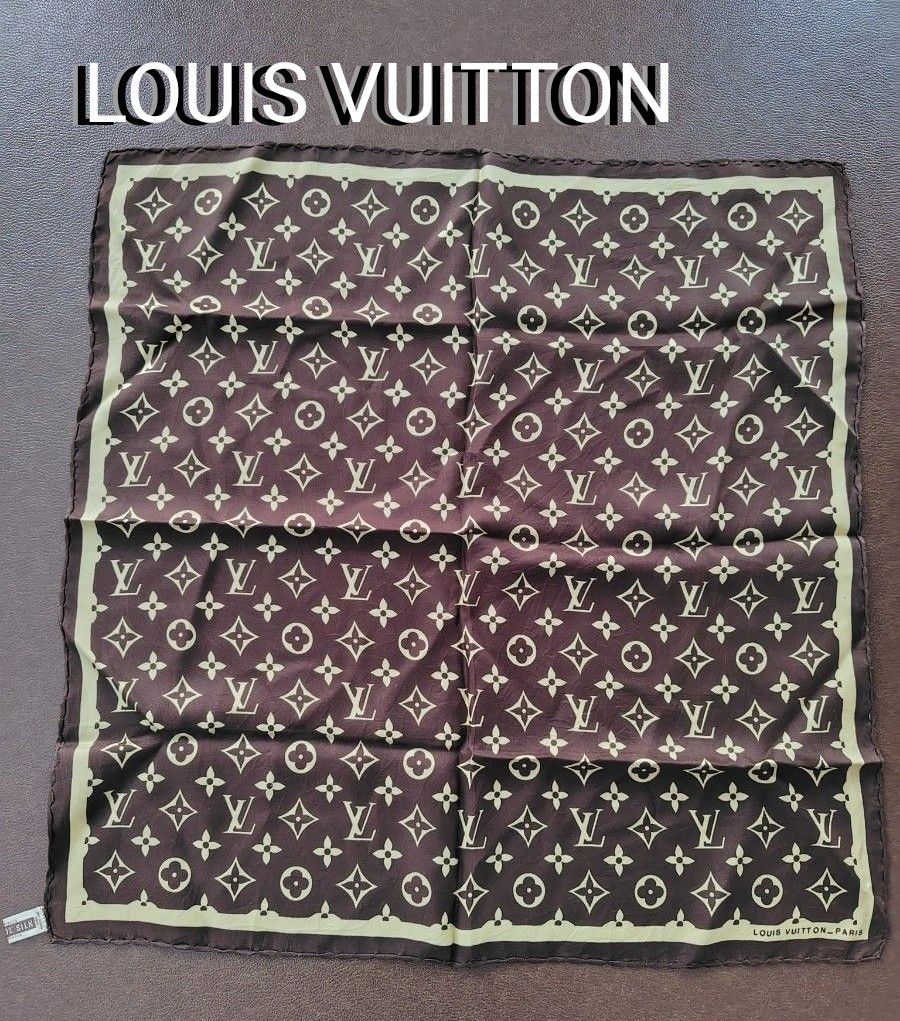 LOUIS VUITTON ルイヴィトン スカーフシルク100% モノグラム LOUIS VUITTON ルイヴィトン スカーフシルク100% モノグラム