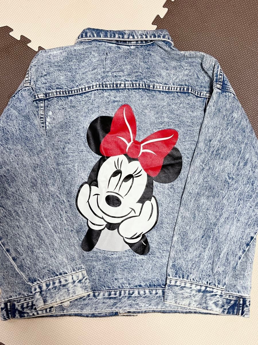 H&M デニムジャケット ミニーバックプリント|Yahoo!フリマ(旧 H&M デニムジャケット ミニーバックプリント|Yahoo!フリマ(旧
