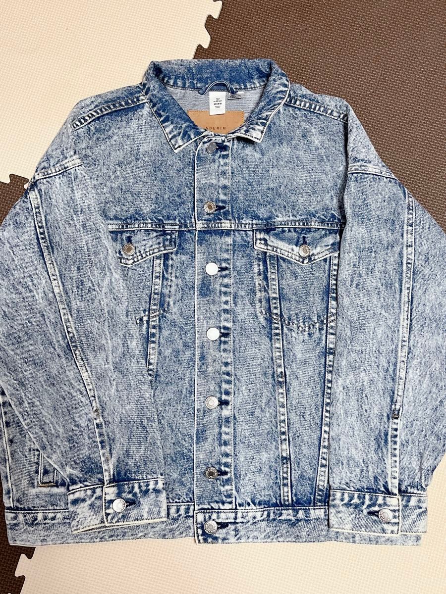 H&M デニムジャケット ミニーバックプリント|Yahoo!フリマ(旧 H&M デニムジャケット ミニーバックプリント|Yahoo!フリマ(旧