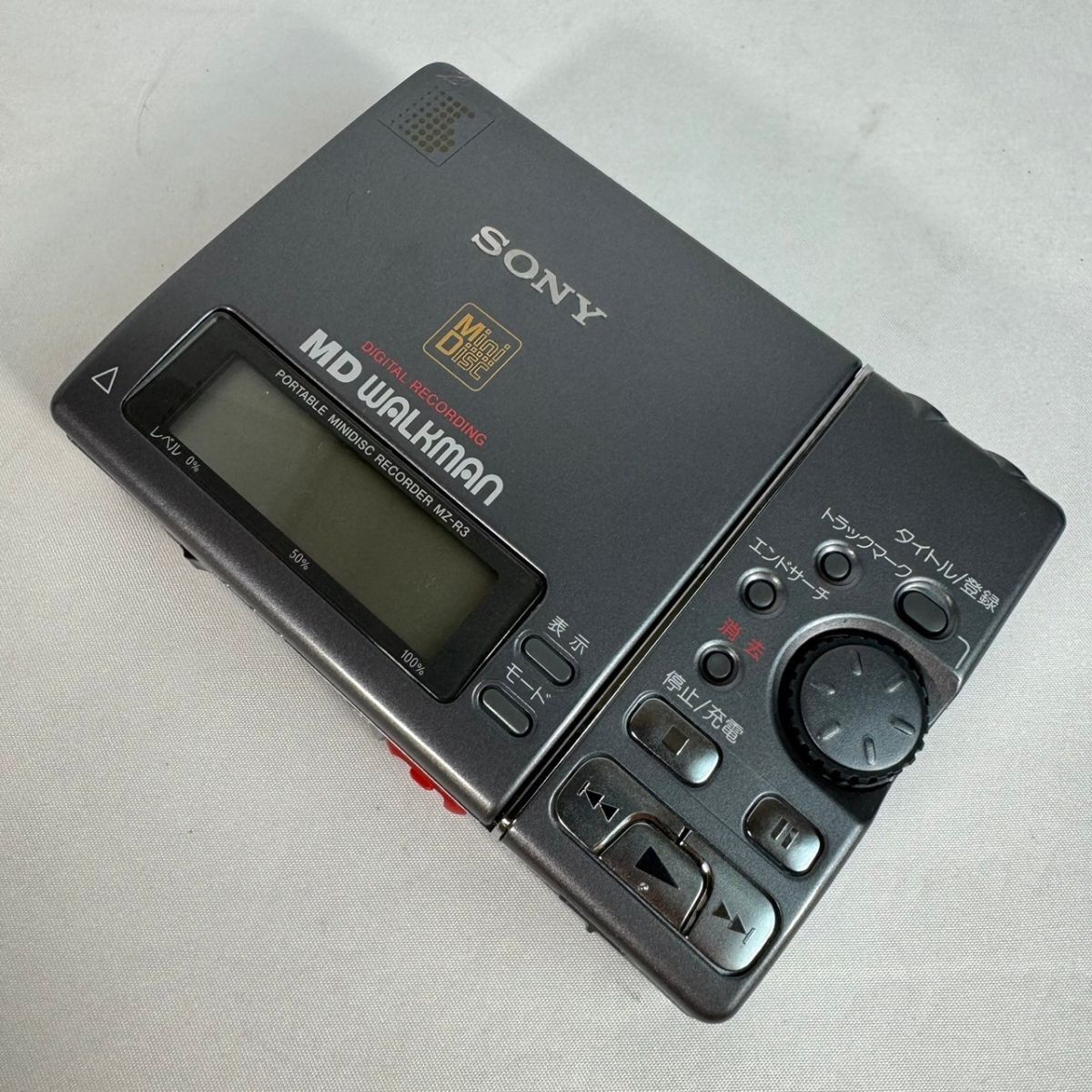 SONY ソニー MD WALKMAN MZ-R3 ポータブルMDレコーダー MD