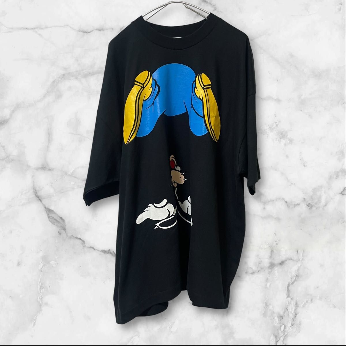 90'S Disney逆さまグーフィー ビンテージTシャツ 3XLミッキーCo 90'S Disney逆さまグーフィー ビンテージTシャツ 3XLミッキーCo