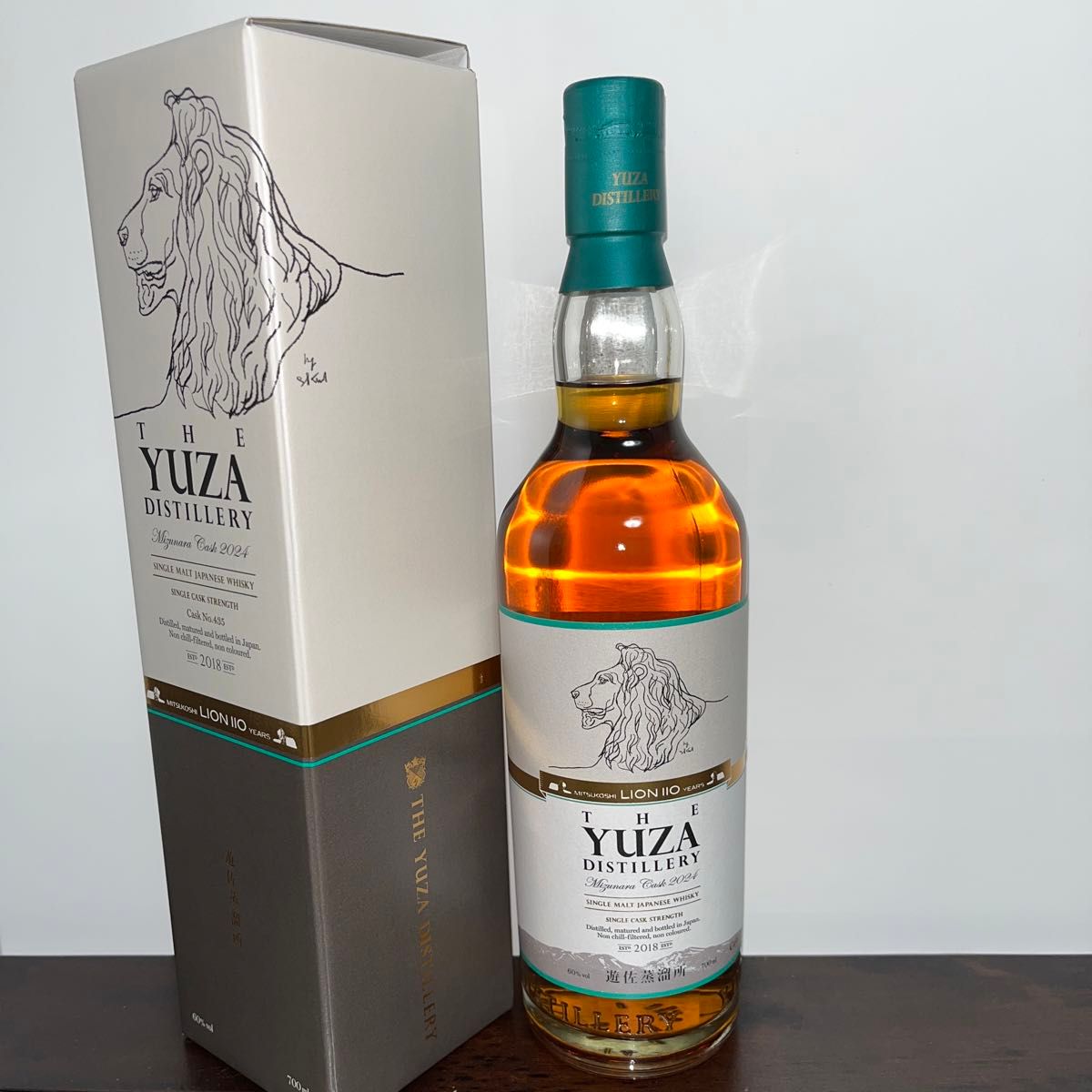 THE YUZA DISTILLERY ミズナラカスク2024 遊佐蒸溜所 ライオン THE YUZA DISTILLERY ミズナラカスク2024 遊佐蒸溜所 ライオン