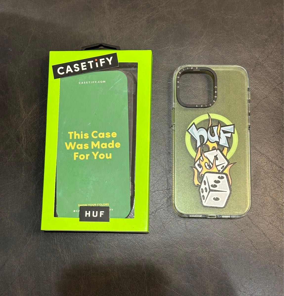 HUF×CASETiFY スマホケース ハフ ケースティファイ 14promax HUF×CASETiFY スマホケース ハフ ケースティファイ 14promax