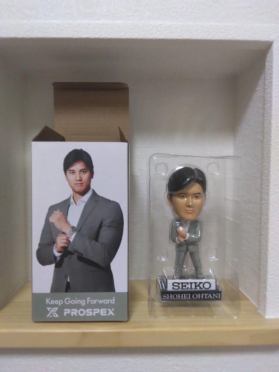 非売品】 大谷翔平 ボブルヘッド フィギュア セイコー 【未使用 非売品】 大谷翔平 ボブルヘッド フィギュア セイコー 【未使用