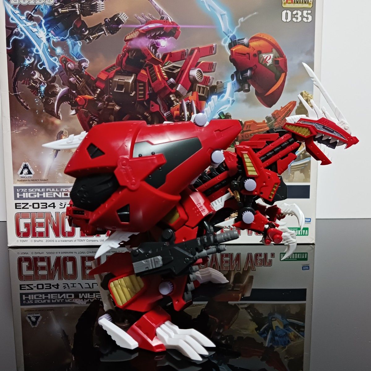 完成品】HMMゾイド ジェノブレイカー レイヴン仕様|Yahoo 完成品】HMMゾイド ジェノブレイカー レイヴン仕様|Yahoo