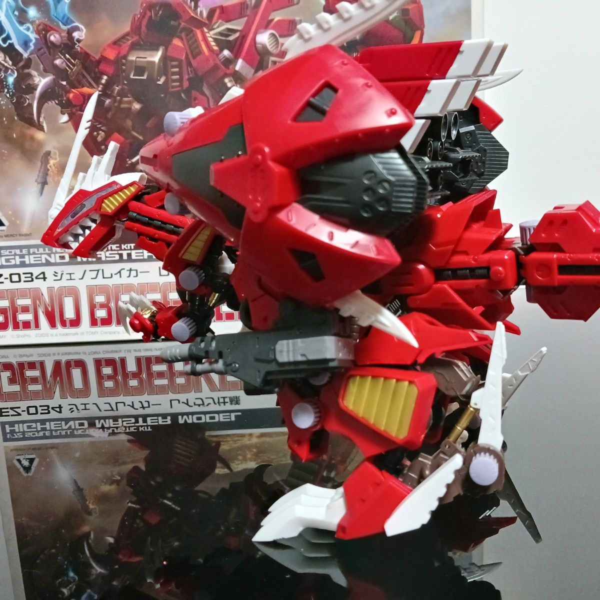 完成品】HMMゾイド ジェノブレイカー レイヴン仕様|Yahoo 完成品】HMMゾイド ジェノブレイカー レイヴン仕様|Yahoo