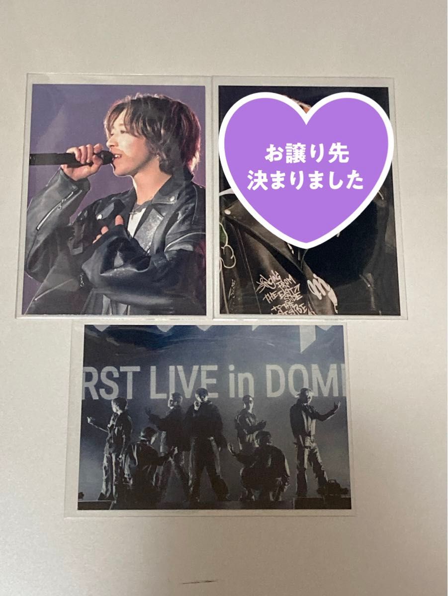 BE FIRST ビーファースト LIVE DVD特典フォトカード SOTA ALL BE FIRST ビーファースト LIVE DVD特典フォトカード SOTA ALL