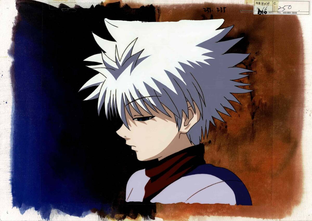 HUNTER×HUNTER ハンターハンター キルア レイアウト 動画 原画 HUNTER×HUNTER ハンターハンター キルア レイアウト 動画 原画