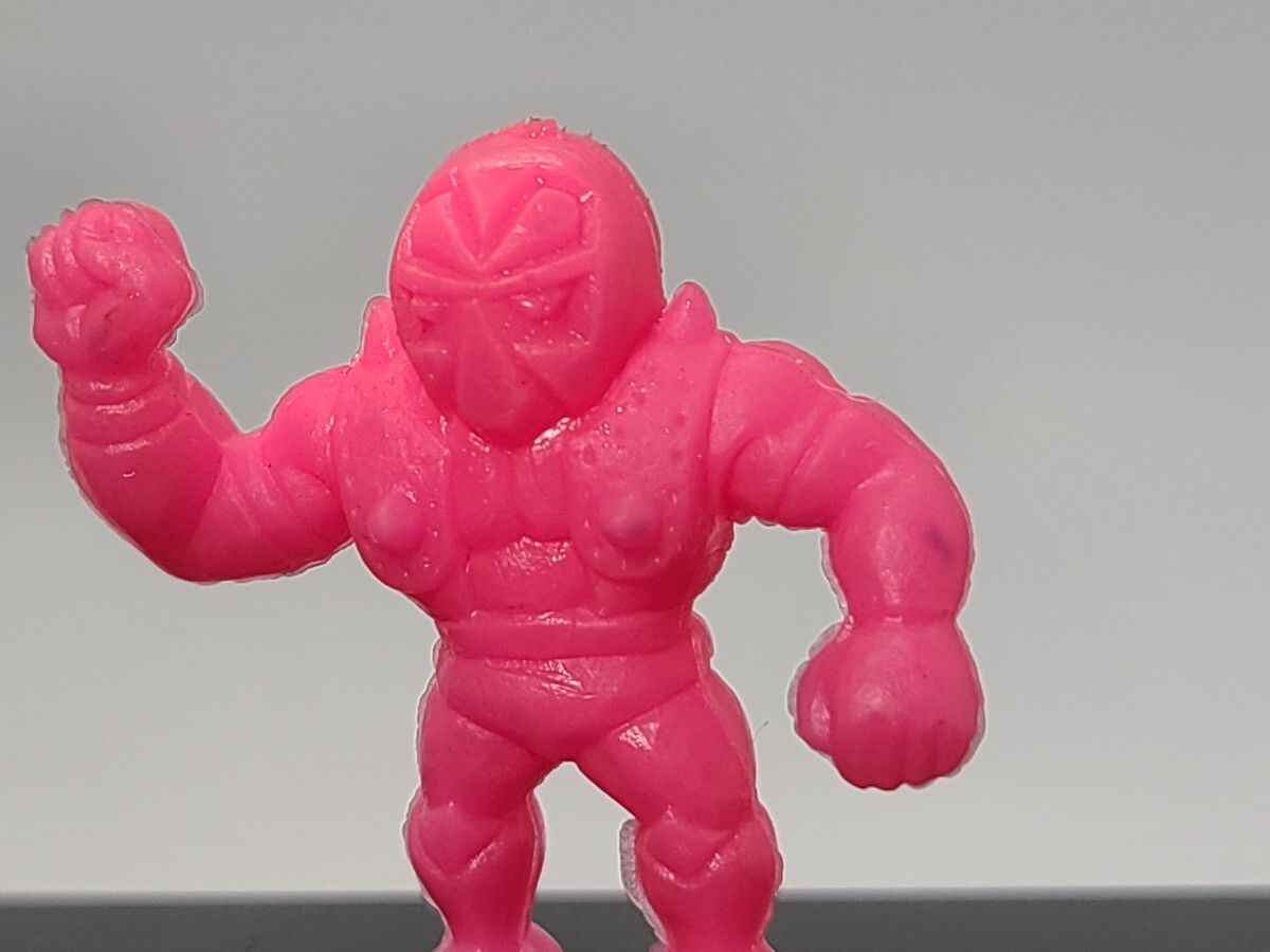 【当時モノ】キン肉マン 消しゴム 珍色 ピンク 桃色 18体 セット フィギュア ◇ キン肉マン キンケシ キン消し 消しゴム フィギュア パチ