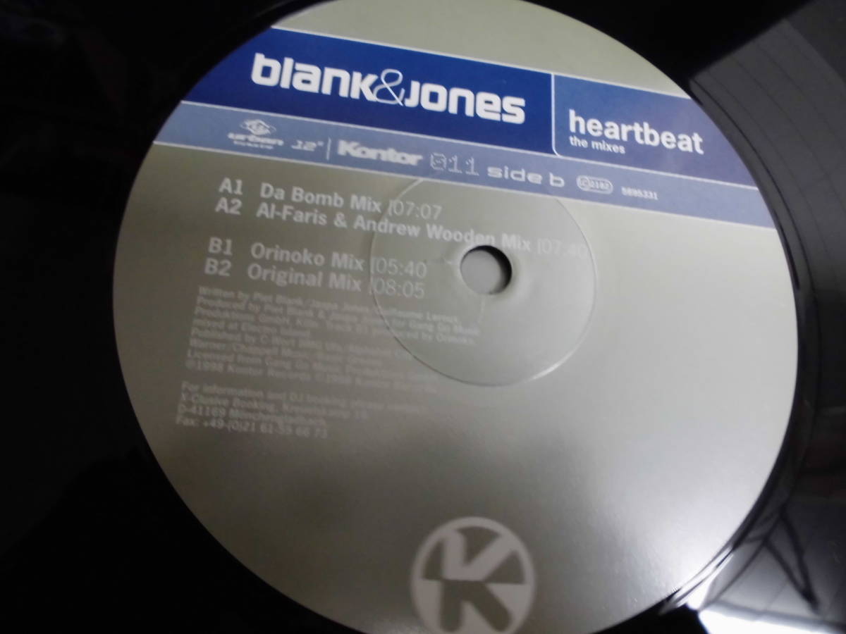 BLANK&JONES/HEARTBEAT(THE MIXES)/3308