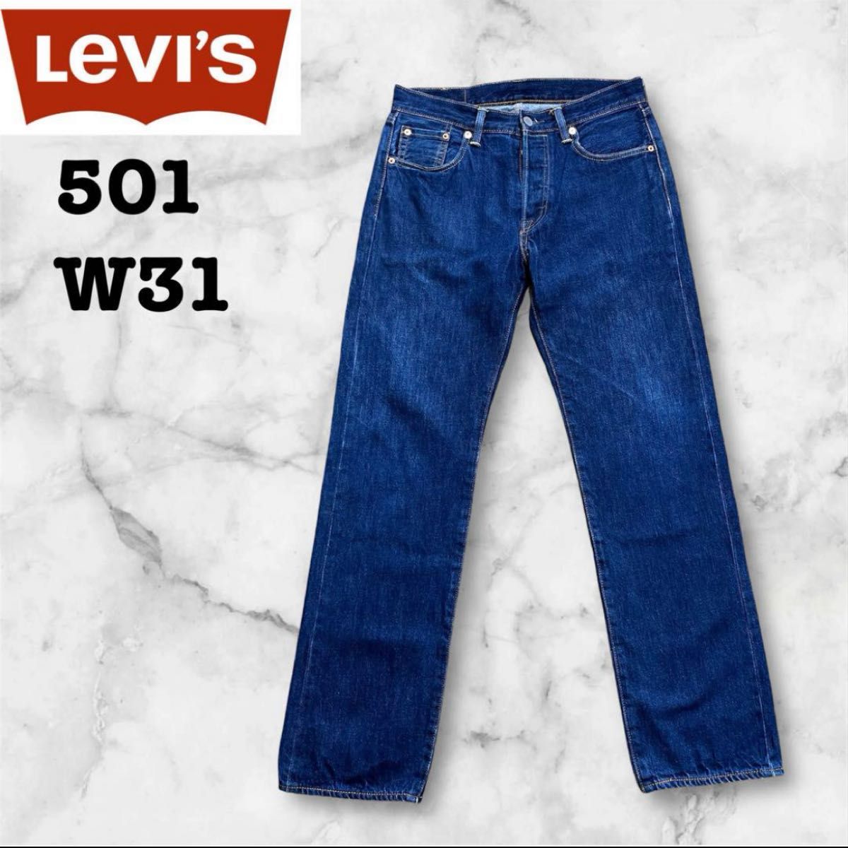濃紺Levi's リーバイス501 デニムパンツ W31L34|Yahoo!フリマ 濃紺Levi's リーバイス501 デニムパンツ W31L34|Yahoo!フリマ