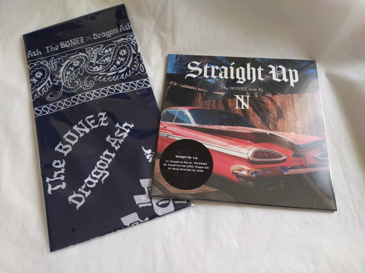 未開封】The BONEZ x Dragon Ash 「Straight Up e p 」バンダナ+
