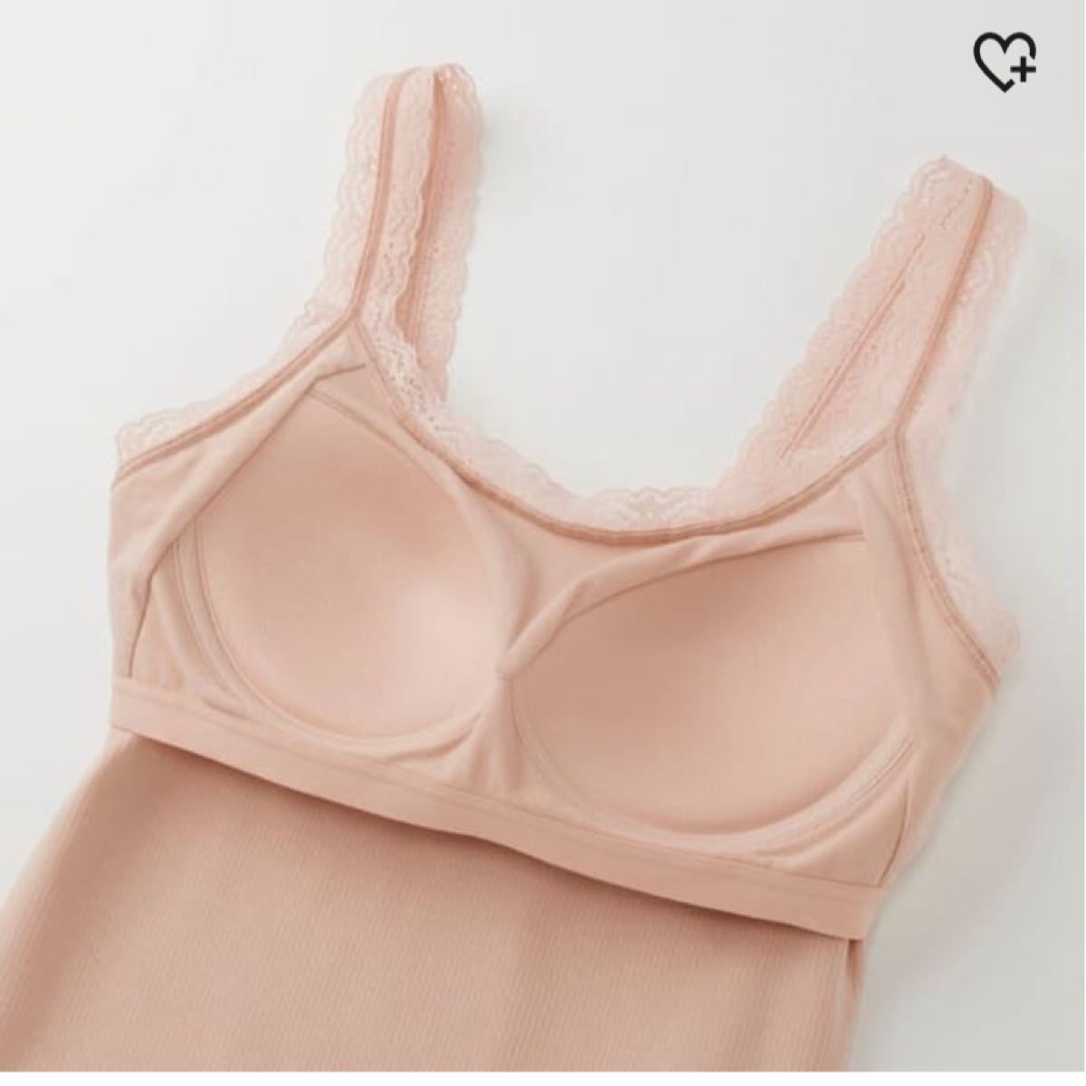 Paypayフリマ ユニクロ リブレース ブラトップ Uniqlo ピンク オンライン限定サイズxs