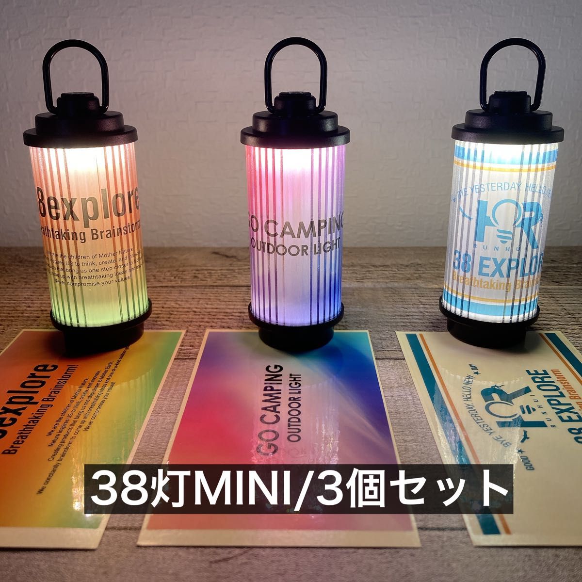 3個 38灯MINI ステッカー無料 ( 38explore 38灯 ではありません 3個 38灯MINI ステッカー無料 ( 38explore 38灯 ではありません