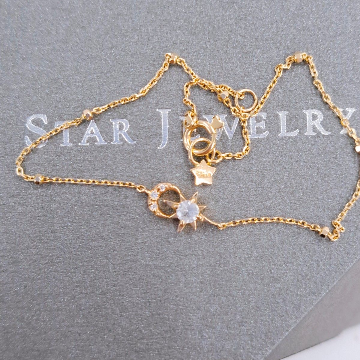 STAR JEWELRY スタージュエリー K10 ブレスレット クロッシング STAR JEWELRY スタージュエリー K10 ブレスレット クロッシング