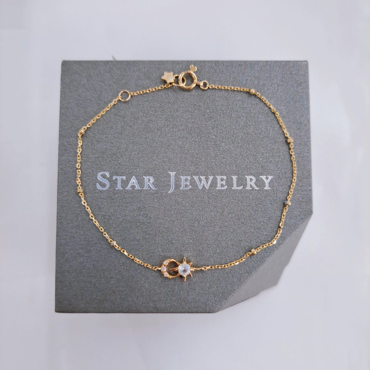 STAR JEWELRY スタージュエリー K10 ブレスレット クロッシング STAR JEWELRY スタージュエリー K10 ブレスレット クロッシング