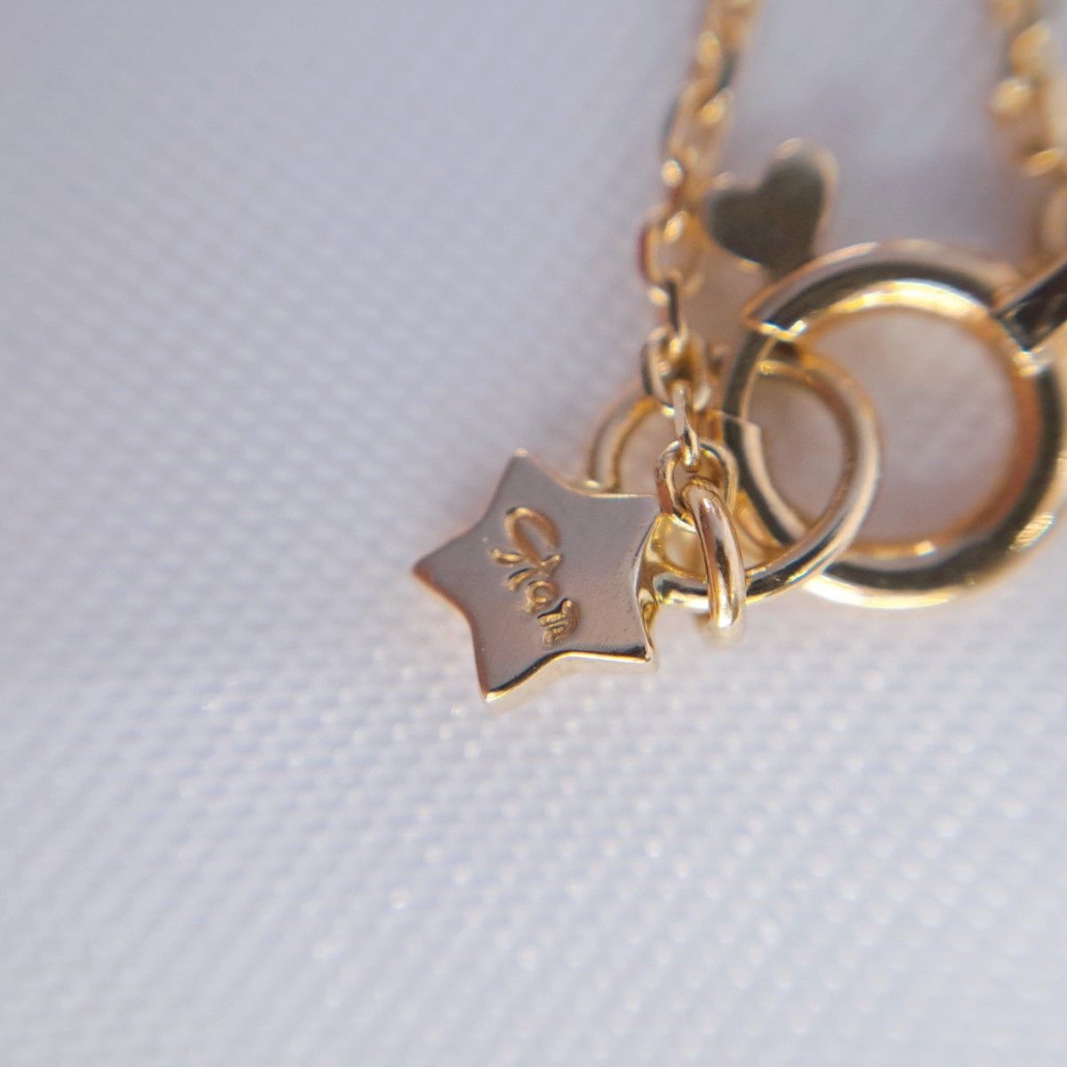 STAR JEWELRY スタージュエリー K10 ブレスレット クロッシング STAR JEWELRY スタージュエリー K10 ブレスレット クロッシング