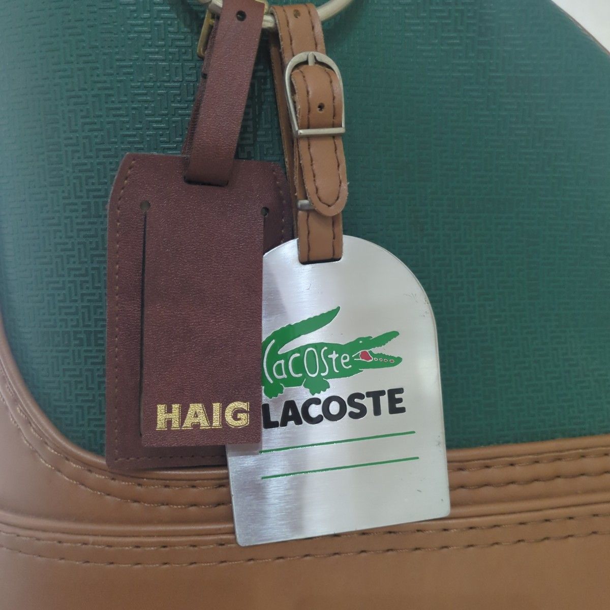 1時間限定価格 ラコステ (LACOSTE) キャディバッグ ロゴ総柄 1時間限定価格 ラコステ (LACOSTE) キャディバッグ ロゴ総柄